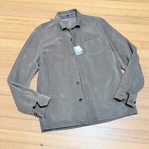 B Draddy Suede Shacket M